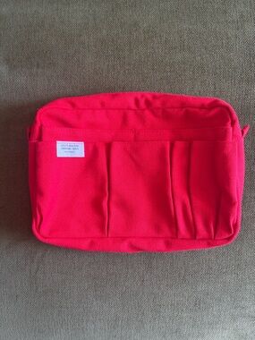 Red Delfonics Utility Bag- Medium